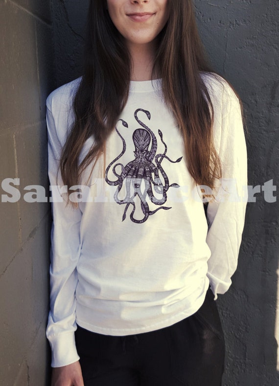 octopus long sleeve shirt