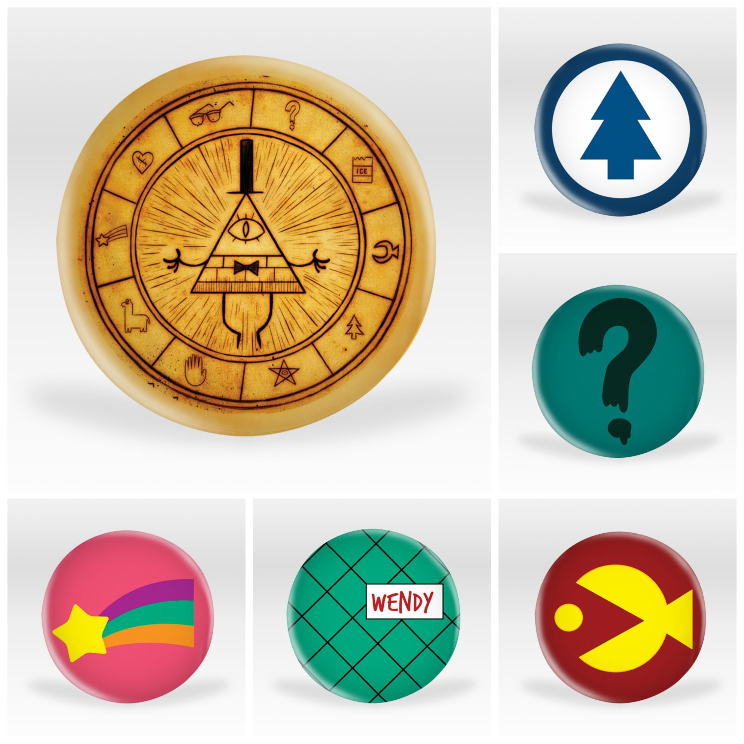 Gravity Falls Buttons