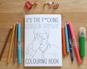 Gordon Ramsay Colouring Book