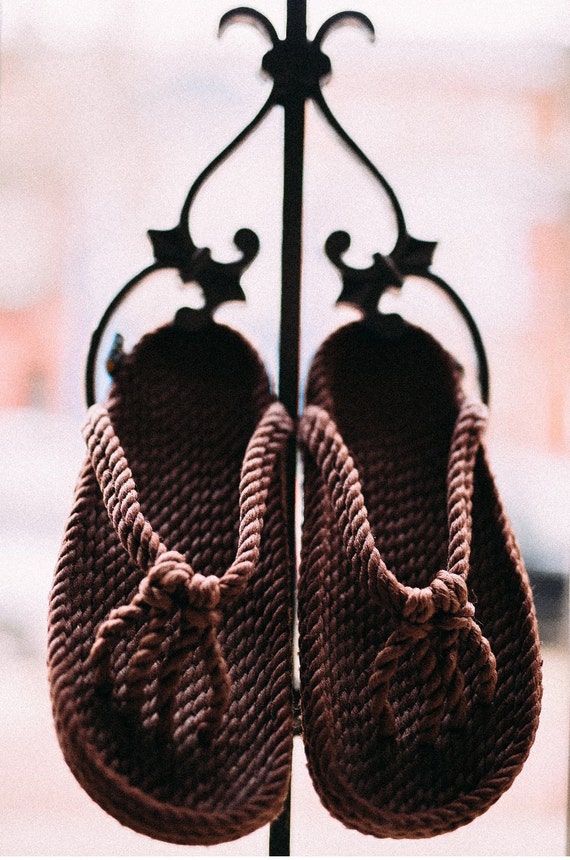 handmade rope sandals