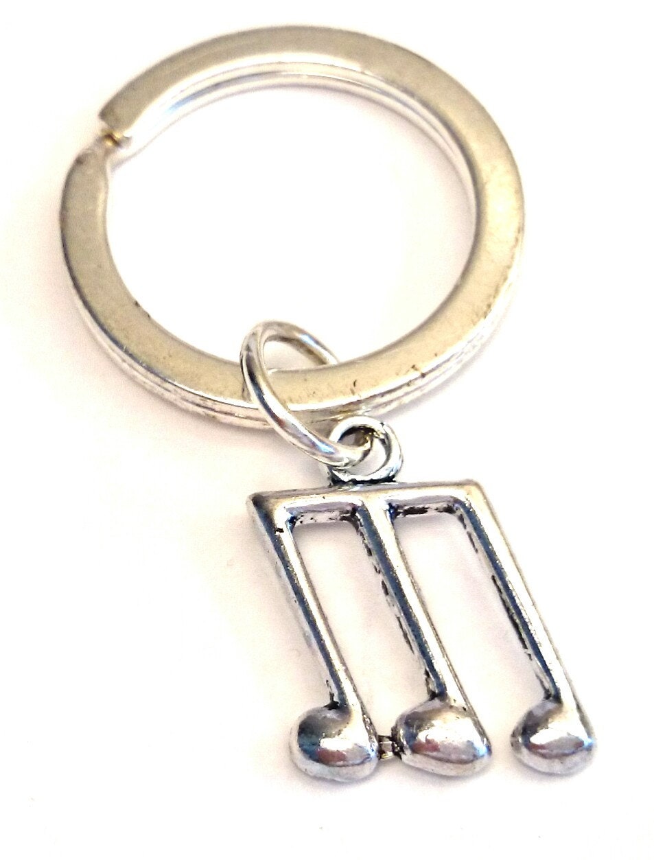 Music Note Keychain Birthstone Keychain by GustavsDachshundShop