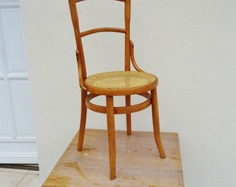 Superb Baumann Fischel Thonet Chair circa 1920 stamped "Zouaves SO" and signs of label/illuminati10