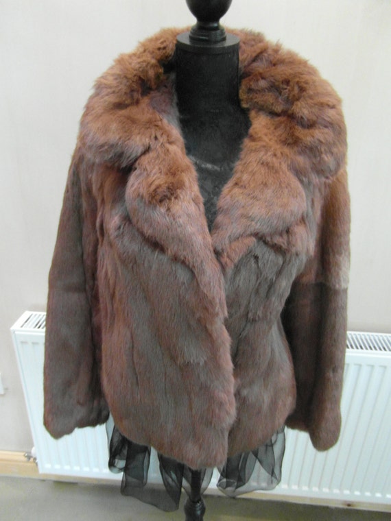 Vintage Fur A1 Quality Coney Fur Jacket. UK Shipping only.
