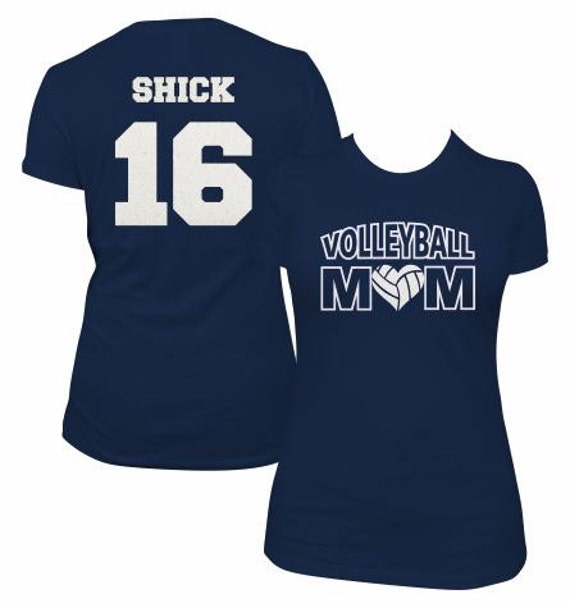 Customized Volleyball Mom shirt womens personalized