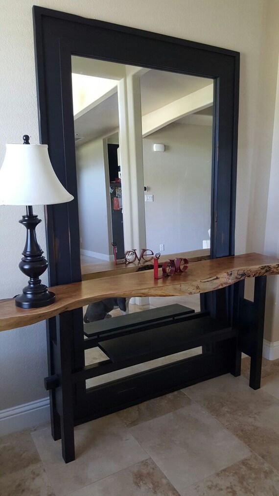 Wall Mirror & Table by TortillaDogs on Etsy