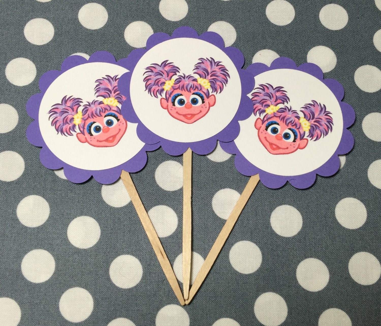 Abby Cadabby Cupcake Topper Abby Cadabby Cupcake Pick