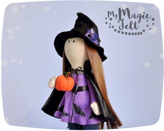 Halloween doll decor Witch Halloween cute doll kids Gift baby - Cute Witch Decorations Halloween doll decor Witch Halloween cute doll kids Gift baby - Cute Witch Decorations