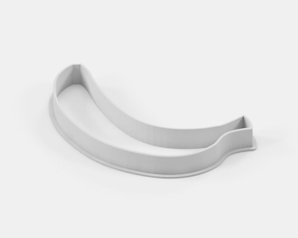 Banana Cookie Cutter Snack Food Yellow Fruit Cookie Cutter
