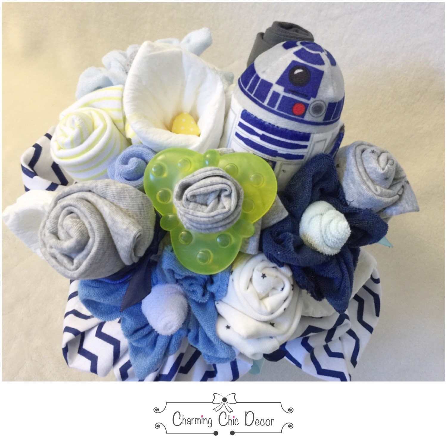 Star Wars Baby Shower Gift Basket/Bouquet by LovelyLittlesLLC