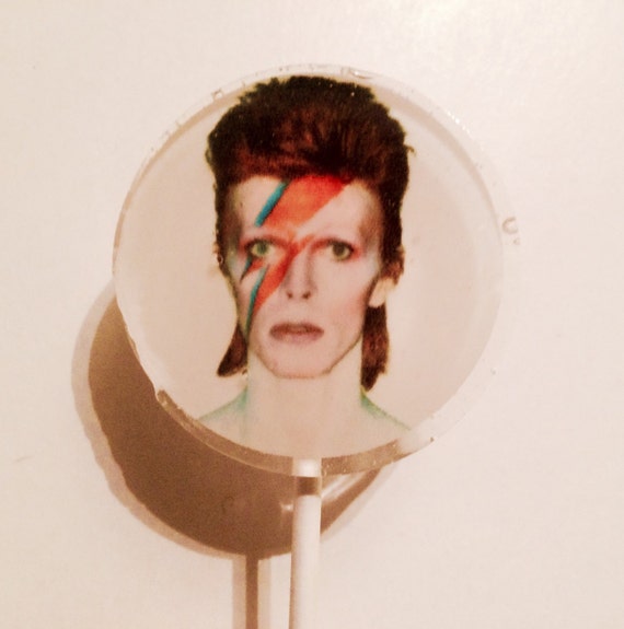 Items similar to David Bowie Edible Wedding Party Favor Custom ...