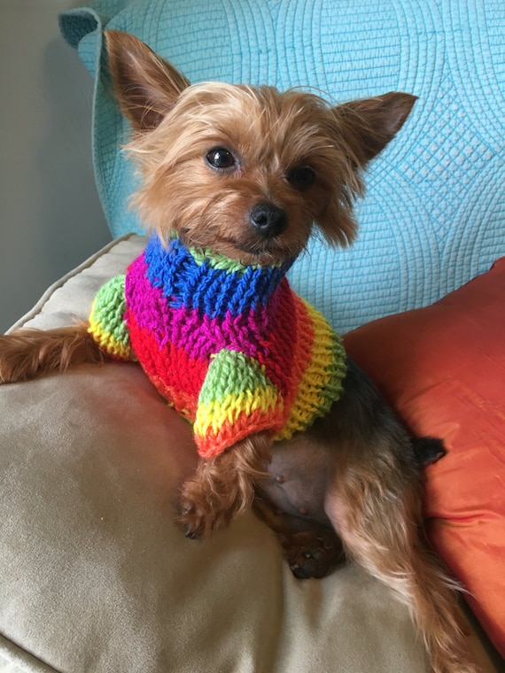 Dog Sweatshirts Handmade dog sweatshirts Knitted dog