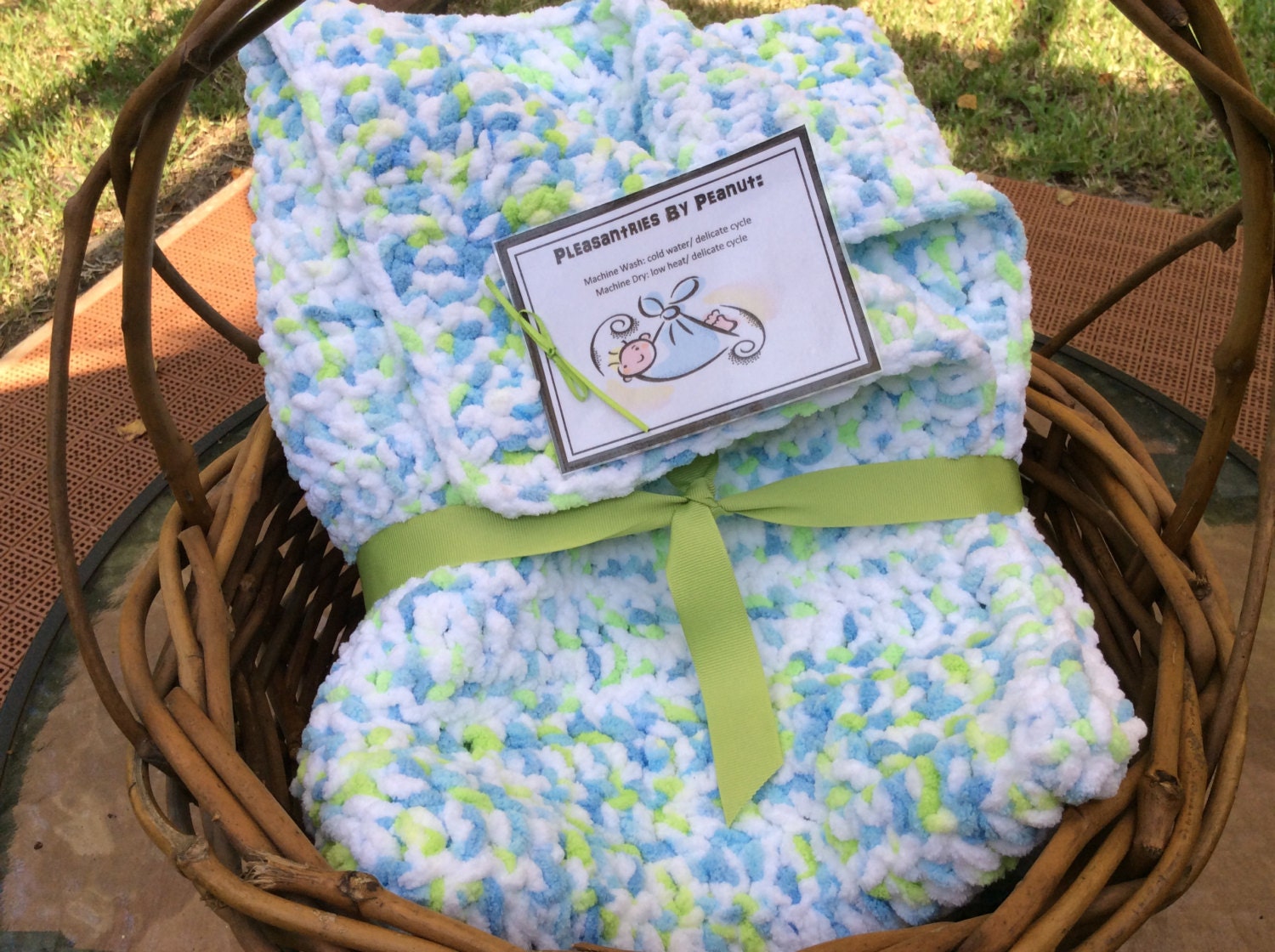 Quick & Cozy Baby Blanket Pattern - Spring Rainbow (Cute ...