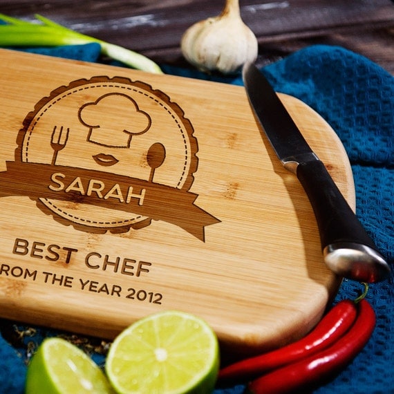 Best Chef Personalized Cutting Board 