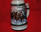 BUDWEISER Special Delivery 1993 Christmas STEIN