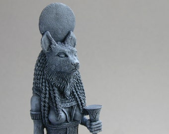 Bastet Egyptian Cat Goddess Statue Sculpture. Bastet. Ancient Egypt. Egyptology.