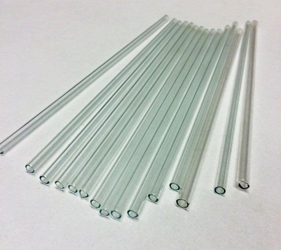 10pcs laboratory glass tubing 25cm long OD6mm ID4mm glass