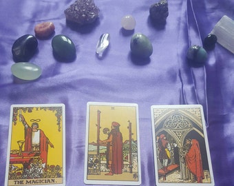 Same Day Psychic Reading, Tarot Card Reading, Three Card Tarot Reading, Past, Present, Future Tarot Reading,