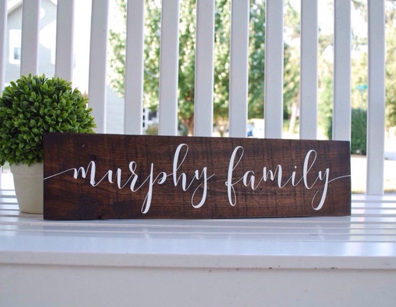 Family wood sign. Blended family sign Blended families