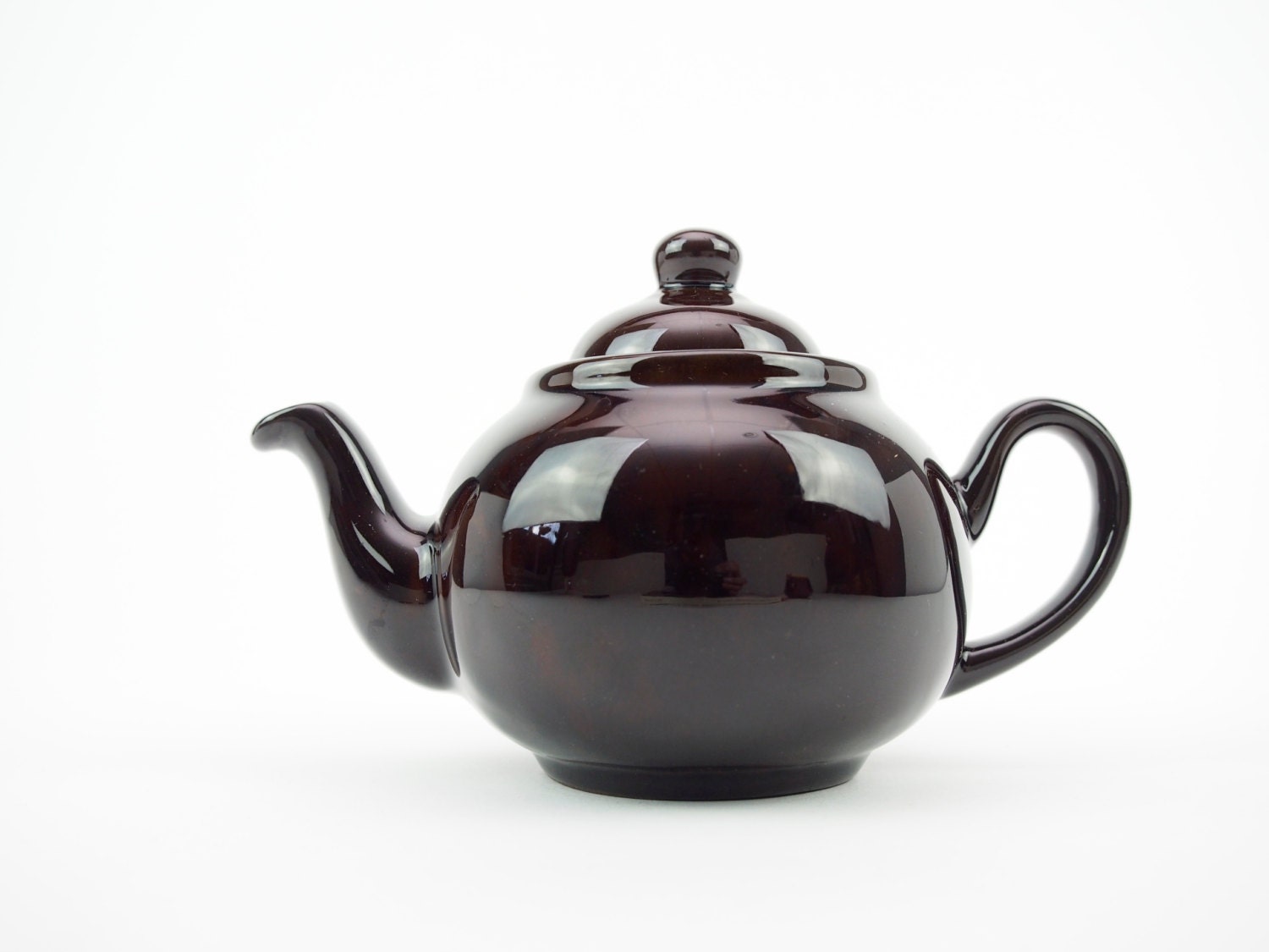 Little Brown Betty Teapot, 2 Cup Serving Size, marked Ceracraft on ...