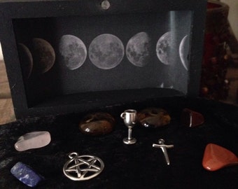 Mini Altar, Wicca, Witch, Spell