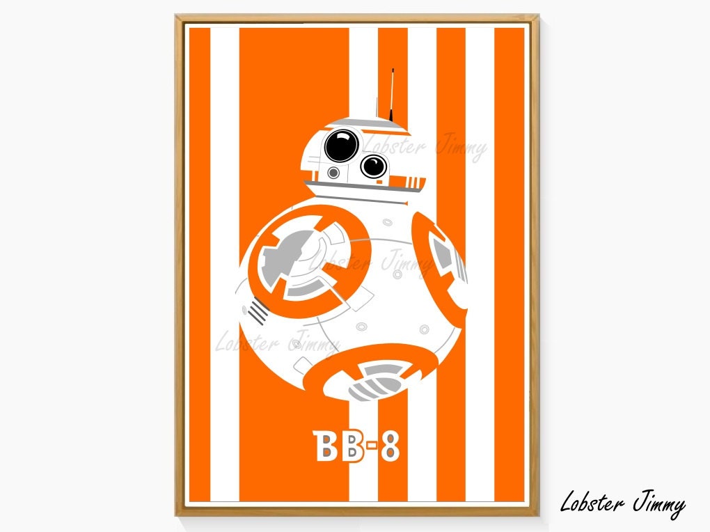 Star Wars Nursery BB8 Print BB-8 Printable Art Star Wars