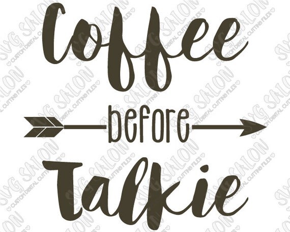Download Coffee Before Talkie Arrow Southern Vinyl Mug / Iron by ...