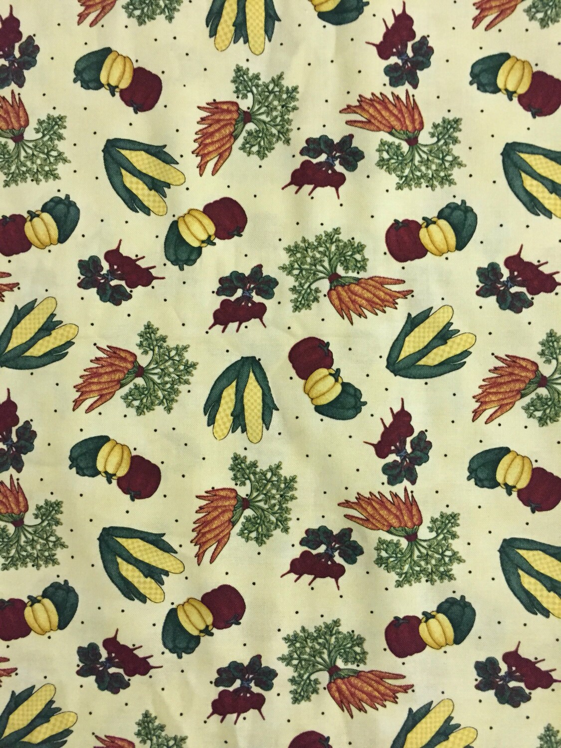 Fresh Vegetables Fabric Lengths by Debbie Mumm