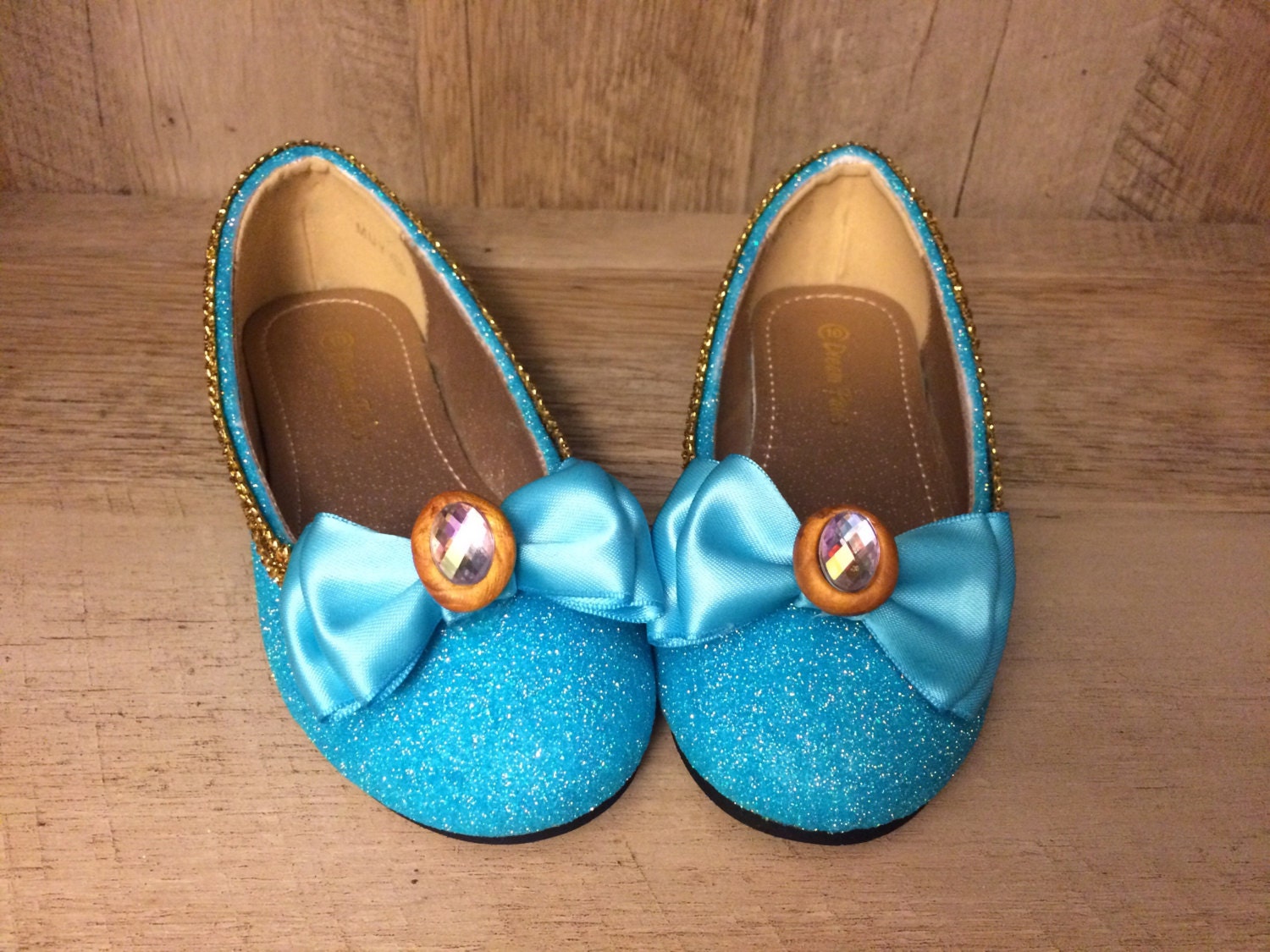 Princess Jasmine Shoes Adult/Child Made to Order