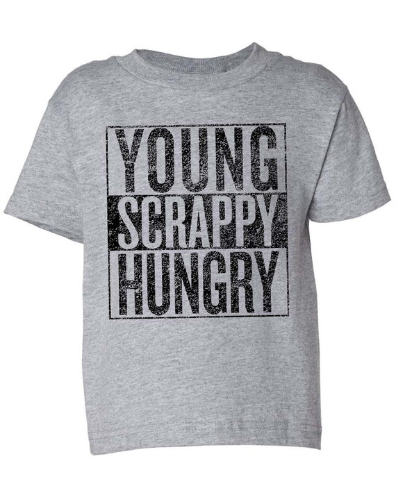 Hamilton Musical Shirt Young Scrappy Hungry by CranehillStudios