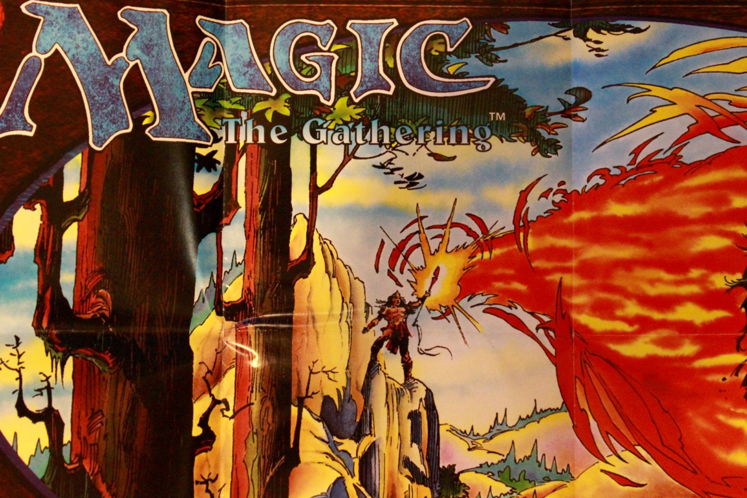 1995 Magic The Gathering Poster/ Acclaim Comics/ Armada/