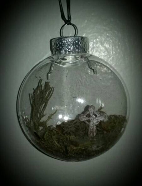 Cemetery Terrarium Ornaments Gothic Gifts OOAK