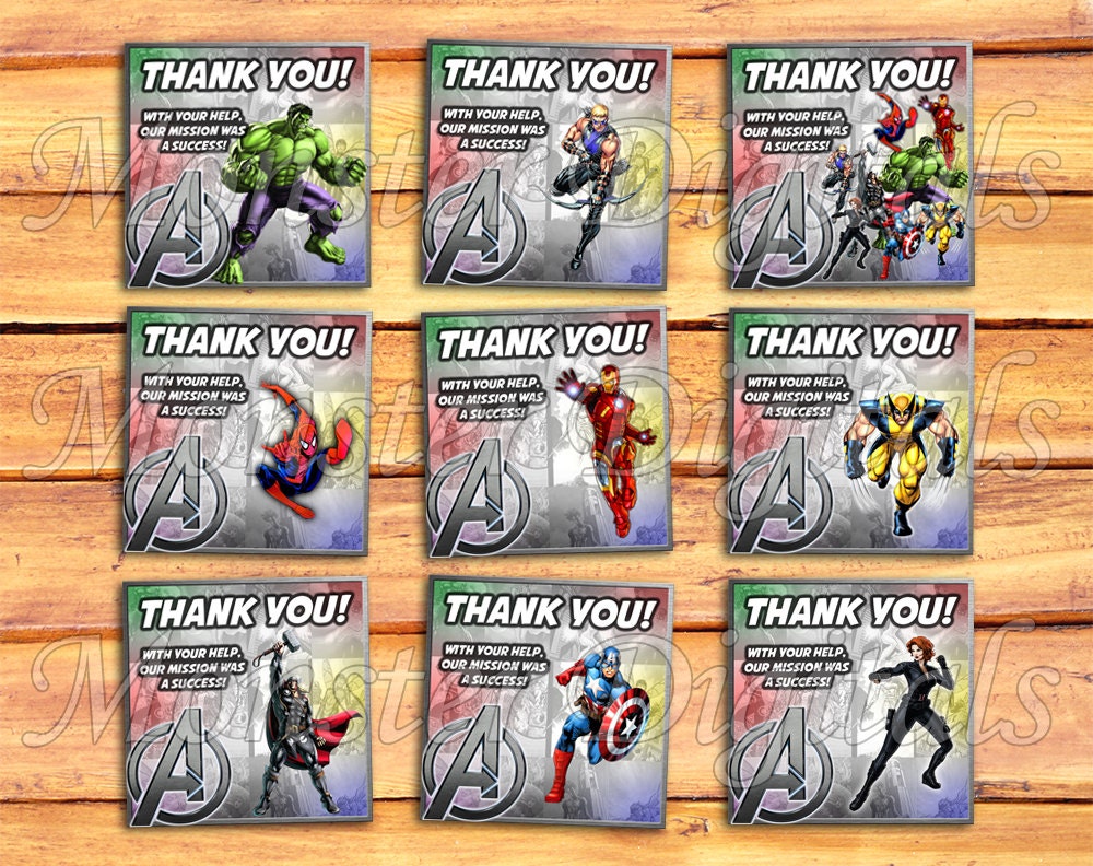 Avengers Thank You Tags Avengers Thank You by MonsterDigitals