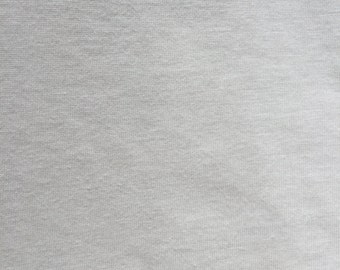 Cream Cotton Jersey Fabric 160cm Wide 100% Cotton Stretch Jersey