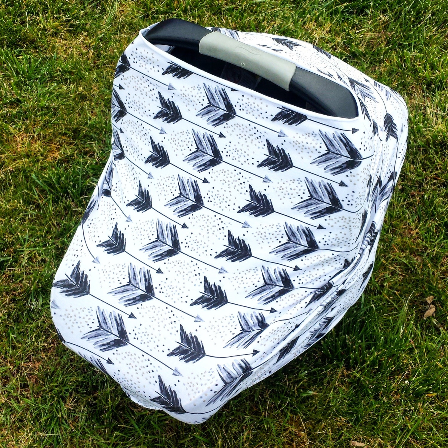 Stretchy Car Seat Cover Nursing Cover stretch baby Solchan