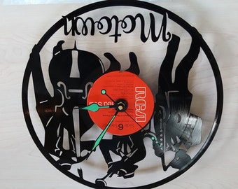 Motown Jazz Vinyl Record Clock