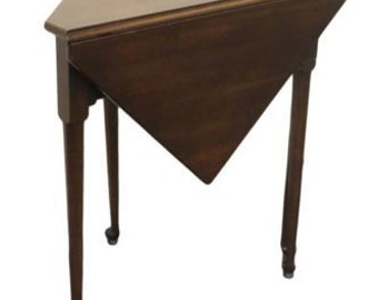 brandt furniture hagerstown triangle leaf drop end table