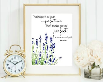 Items similar to Jane Austen Emma Print - It is a joke 8x10 - Jane
