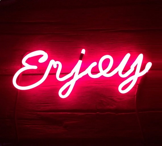 Neon Sign Enjoy