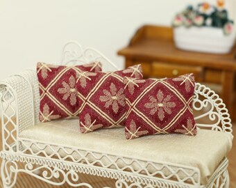 Burgunder kissen | Etsy