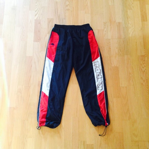 blue kappa track pants