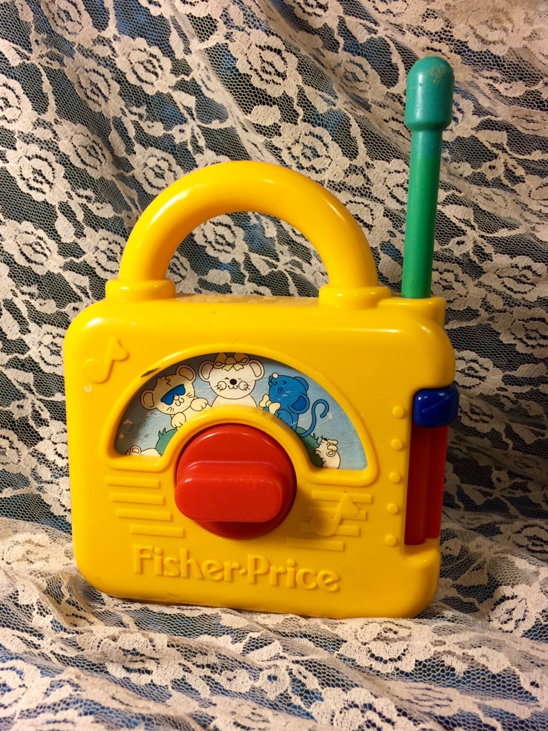 fisher price radio vintage