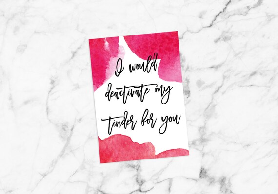 Items similar to Valentine Card, Instant Download Printable Postcard ...