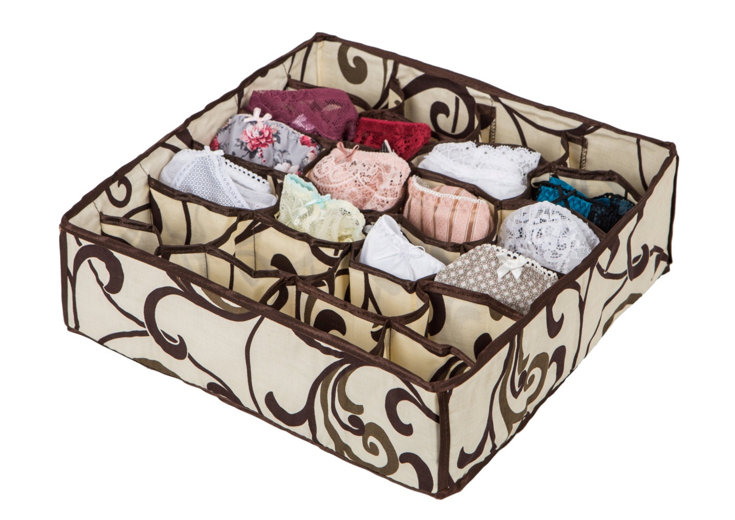 Storage box for underwear. Lingerie Organizer. Drawer