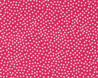 Michael Miller Pin Dot in Fuschia - 1 yard