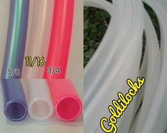NEW* Goldilocks 11/16 Natural (Clear) Polypro Hoop-Made to Order
