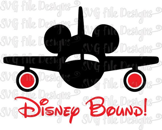 Disney Bound Vacation Mickey Mouse Plane Cutting by ...