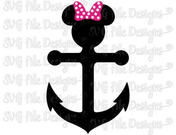 Download Disney Cruise Minnie Mouse Anchor & Polka Dot by ...