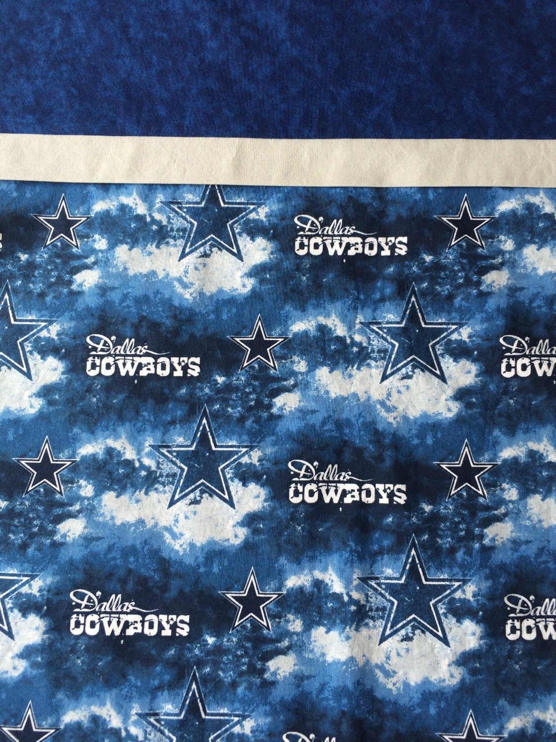 Handmade NFL pillowcase made from licensed by CreatedAndDesigned