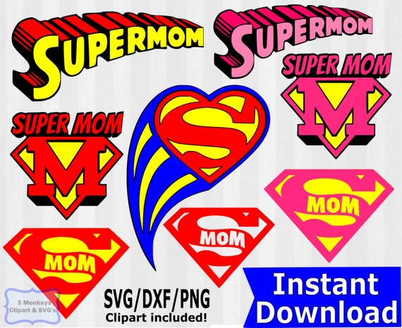 Download Supermom SVG and clipart Supermom clip art by 5StarClipart ...