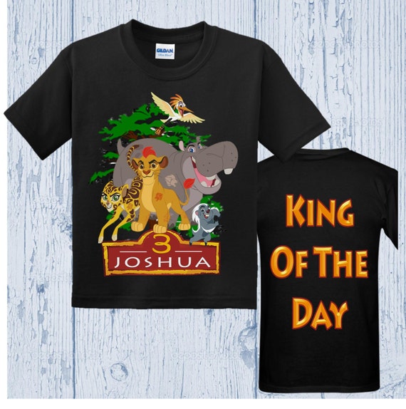 lion guard birthday shirts